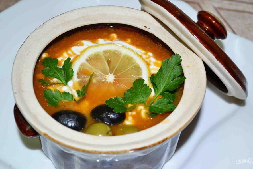 Рецепт солянки из рыбы