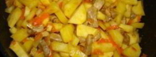 солянка из свежей капусты с картошкой. Шаг 4