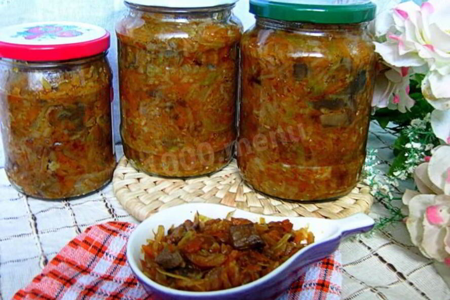 Рецепт солянки с грибами на зиму