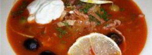 солянка с мясом и картошкой. Шаг 7