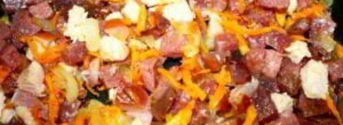 солянка сборная мясная с картошкой. Шаг 6