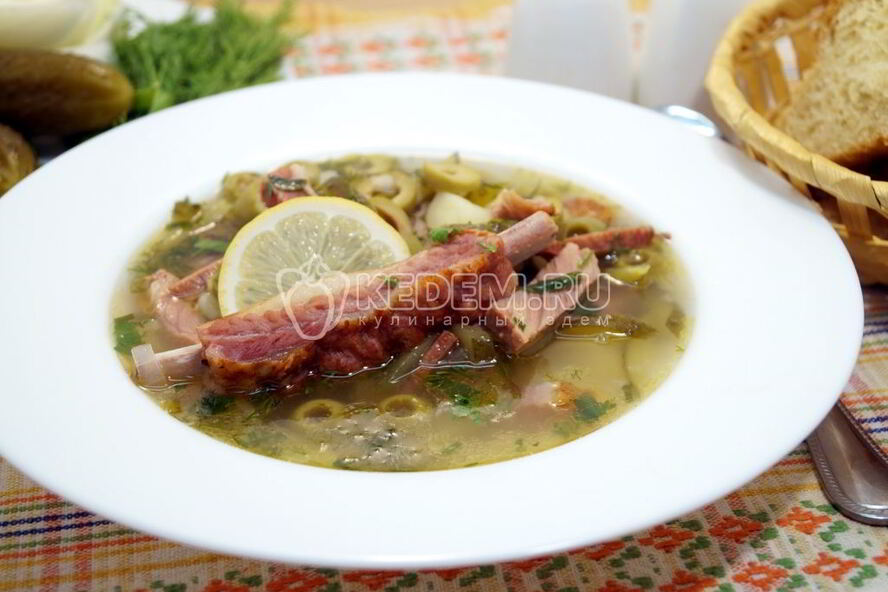 Рецепт солянки сборной