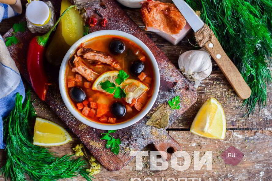 Рецепт солянки в мультиварке