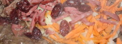 сытный суп типа солянки. Шаг 3