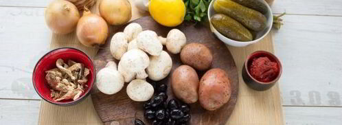 вегетарианская грибная солянка. Шаг 6