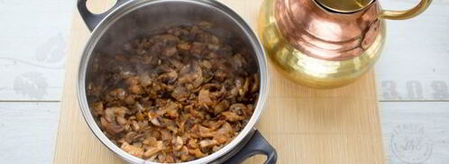 вегетарианская грибная солянка. Шаг 10