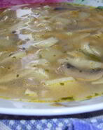 Суп грибной