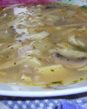 Суп грибной