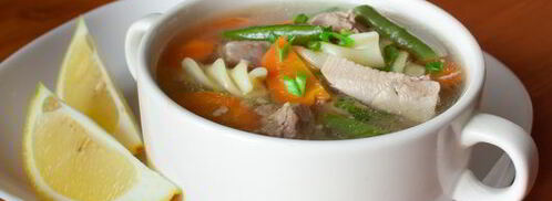 суп из индейки с макаронами. Шаг 7