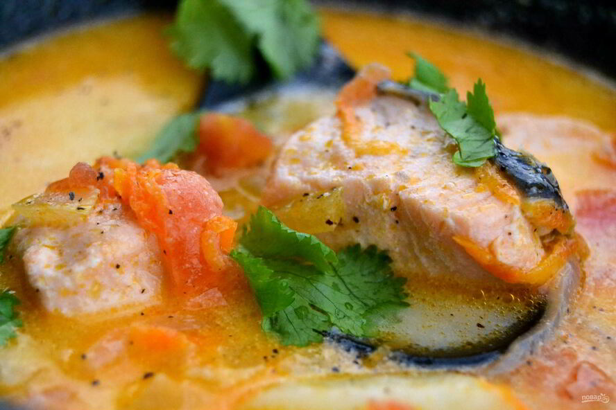 Рецепт супа из кеты