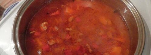 суп картофельный с паприкой. Шаг 9