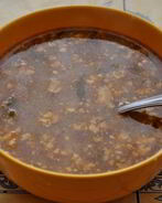 Харчо из говядины с помидорами