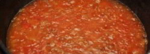 харчо из говядины с помидорами. Шаг 5