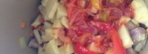 харчо из курицы в мультиварке. Шаг 5