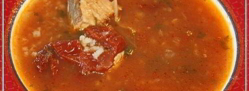 харчо из рыбы по принципу сулаквелидзе. Шаг 19