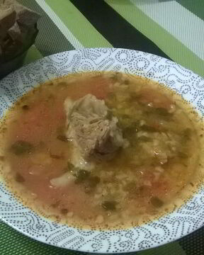 Харчо на телячем бульоне