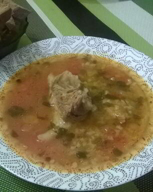 Харчо на телячем бульоне