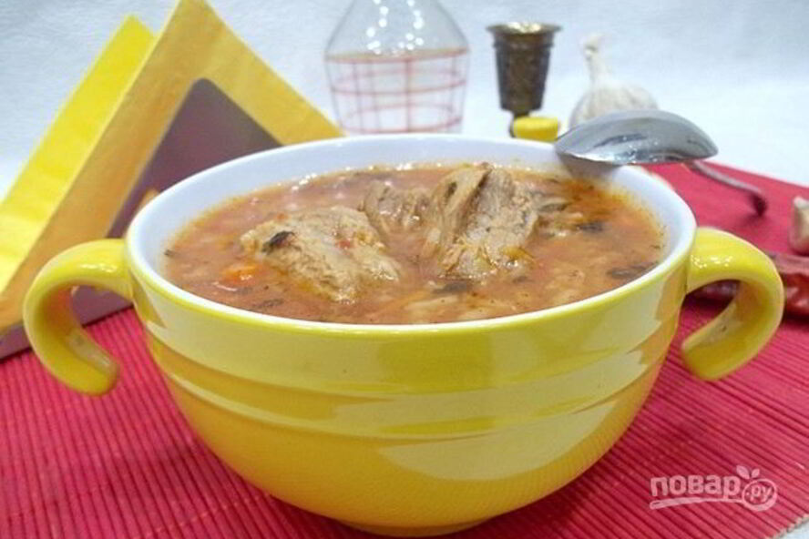 Рецепт классического супа харчо