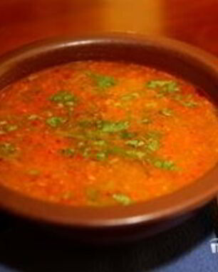 Острый суп харчо