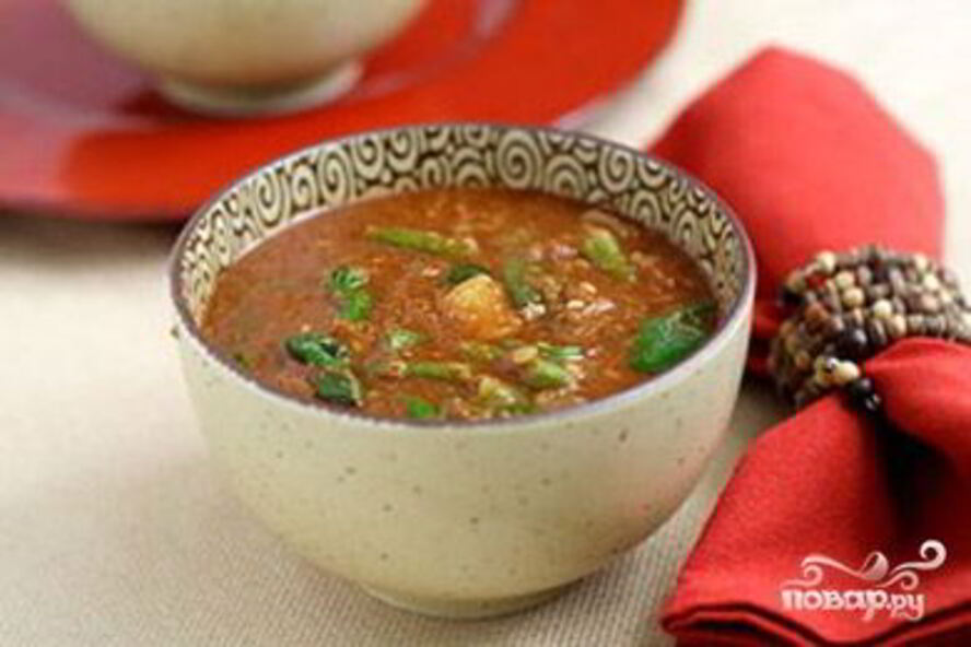 Рецепт супа харчо из курицы