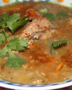 Суп Харчо с грецкими орехами