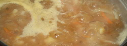 суп харчо с грецкими орехами. Шаг 9