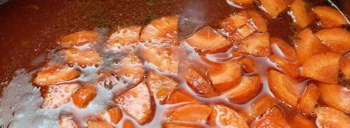 суп харчо с соусом ткемали. Шаг 6