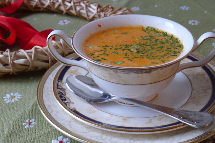 Рецепт голландского супа-пюре из паприки