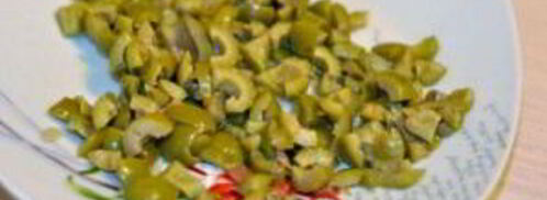 гороховый суп-пюре с оливками. Шаг 4