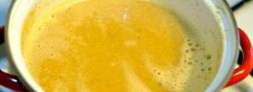 гороховый суп-пюре с оливками. Шаг 5