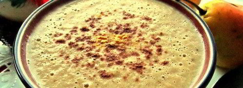 грушевый суп-пюре со сливками. Шаг 8