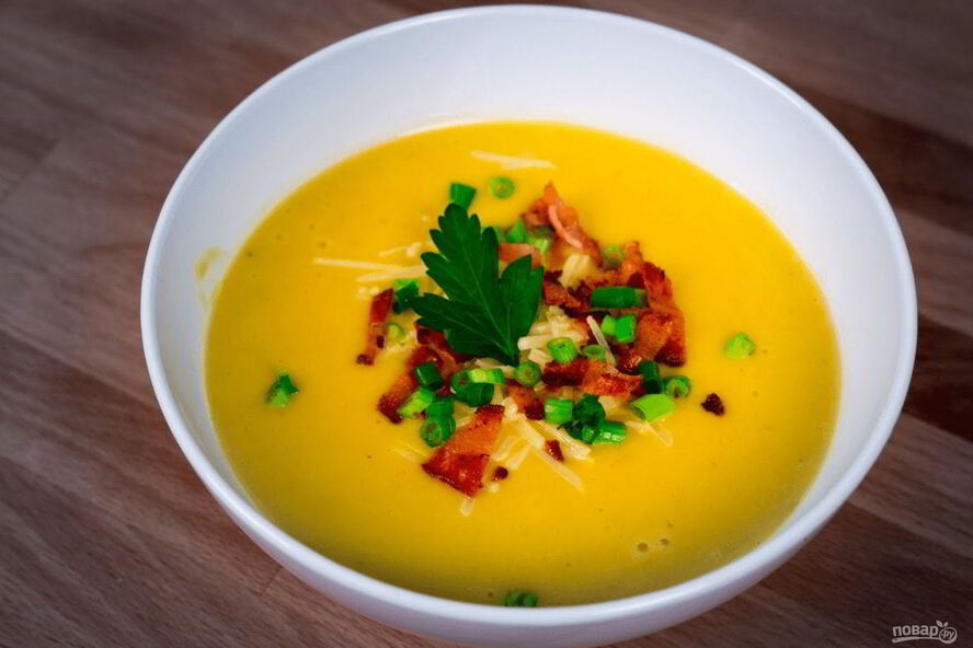 Рецепт пряного супа-пюре из тыквы