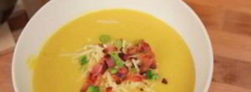 пряный суп-пюре из тыквы. Шаг 7