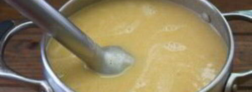 рыбный суп-пюре со сливками. Шаг 9