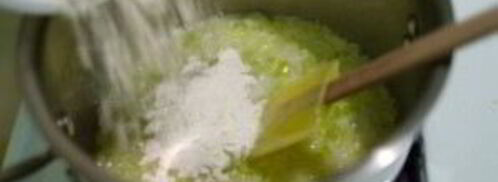 сливочный суп-пюре с шампиньонами. Шаг 5