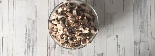 суп пюре грибной со сливками. Шаг 4