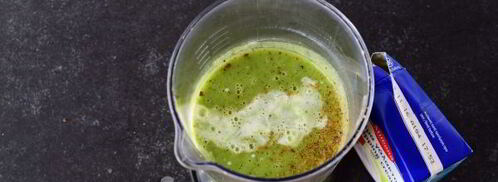 суп-пюре из брокколи со сливками. Шаг 11