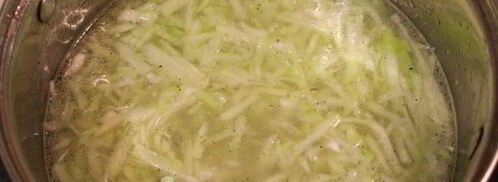 суп-пюре из чайота. Шаг 9