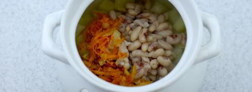 суп-пюре из фасоли. Шаг 8