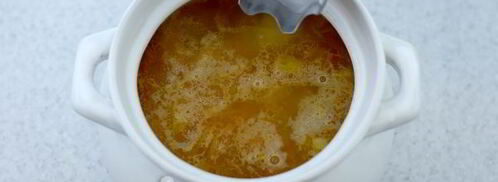 суп-пюре из фасоли. Шаг 9