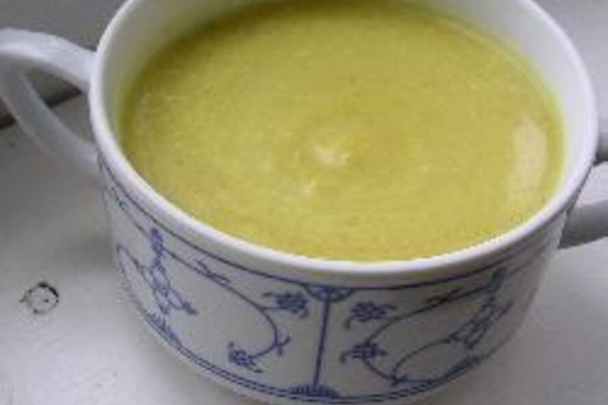 Рецепт супа-пюре из кабачков и фенхеля