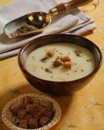 Суп-пюре из картофеля с тмином