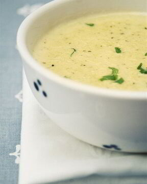 Суп-пюре из кукурузы по-кубински