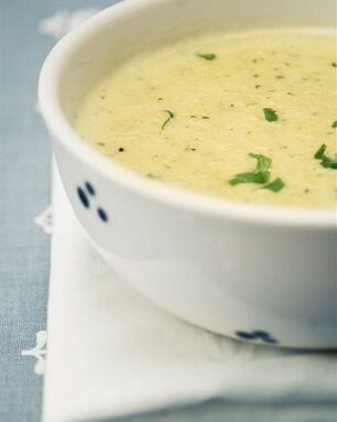 Суп-пюре из кукурузы по-кубински