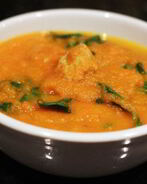 Суп-пюре из моркови с фрикадельками