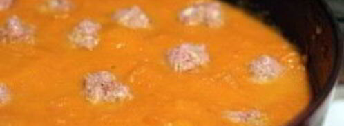 суп-пюре из моркови с фрикадельками. Шаг 5