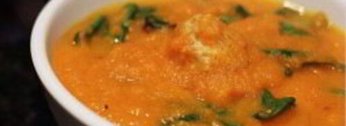 суп-пюре из моркови с фрикадельками. Шаг 6