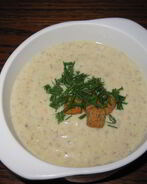 Суп-пюре из шампиньонов