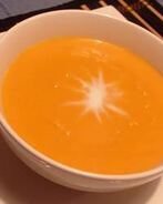 Суп-пюре из сладкого картофеля и репы