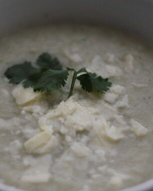 Суп-пюре из цветной капусты диетический